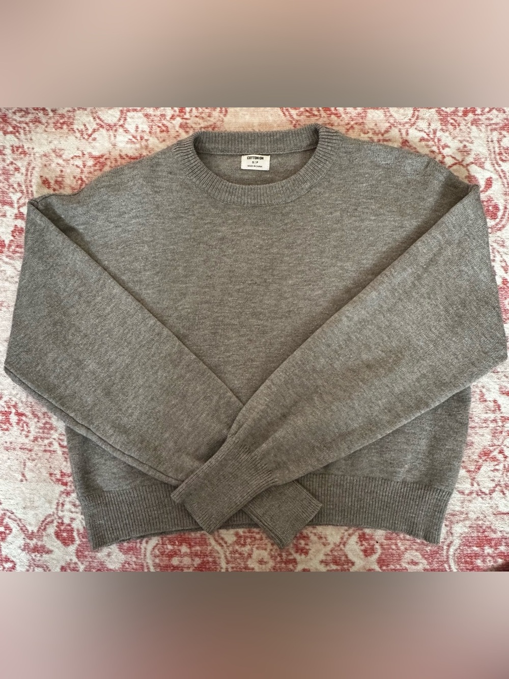 Cotton On Heather Gray Sweater
